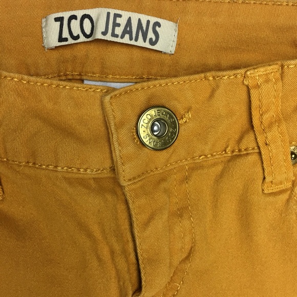 ZCO Jeans Women’s Skinny Mustard Jeans Size 9 - Picture 2 of 8